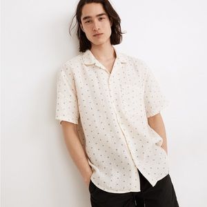 MADEWELL Mens Easy Fit Linen Shirt - NWT